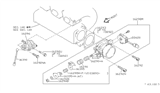 Diagram for Nissan Throttle Position Sensor - 22620-0C510