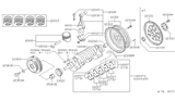 Diagram for 1992 Nissan Sentra Piston - A2010-0C500