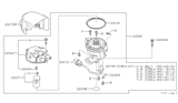 Diagram for 1991 Nissan Sentra Distributor - 22100-53J02