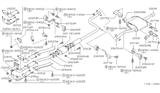 Diagram for Nissan Stanza Exhaust Flange Gasket - 20692-65J00