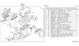 Diagram for 1993 Nissan Sentra Cylinder Head Gasket - 10101-64Y25