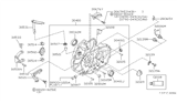 Diagram for 1992 Nissan Sentra Release Bearing - 30502-53J01