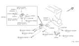 Diagram for 1997 Nissan 200SX Oil Filter - 15050-53Y01