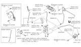 Diagram for 1992 Nissan Sentra Door Handle - 80670-50Y00