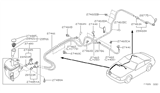 Diagram for Nissan Washer Pump - 28920-50Y00