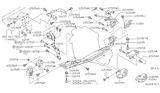 Diagram for Nissan Sentra Engine Mount Torque Strut - 11220-0M010