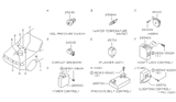 Diagram for 1993 Nissan Sentra Horn - 25610-50Y00