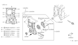 Diagram for 1996 Nissan 200SX Oil Pump - 15020-53J00