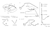 Diagram for 1993 Nissan Sentra Antenna Cable - 28245-61Y00