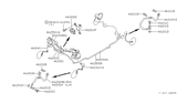 Diagram for 1994 Nissan Sentra Brake Line - 46214-01A11