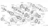 Diagram for Nissan Sentra Needle Bearing - 32219-62Y00