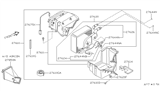 Diagram for Nissan Sentra Evaporator - 27284-65Y00