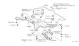 Diagram for 1992 Nissan Sentra Control Arm - 54501-52Y10