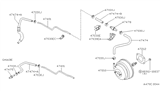 Diagram for Nissan Sentra Brake Booster - 47210-64Y10
