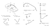 Diagram for 1991 Nissan Sentra Antenna Cable - 28242-64Y00