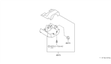 Diagram for Nissan Steering Column Cover - 48470-69Y63
