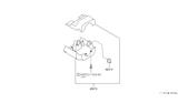 Diagram for 1994 Nissan Sentra Steering Column Cover - 48474-68Y03