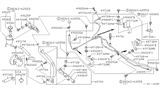 Diagram for Nissan Stanza Body Mount Hole Plug - 01658-01481