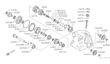 Diagram for 1992 Nissan Sentra Pinion Bearing - 31408-31X06