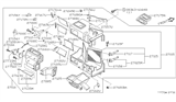 Diagram for Nissan Sentra Heater Core - 27140-61J15