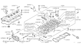 Diagram for 1991 Nissan Stanza Oil Filler Cap - 15255-40F00