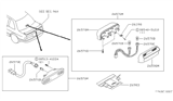 Diagram for 1992 Nissan Sentra Light Socket - 26597-5B000