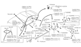 Diagram for Nissan Maxima Body Mount Hole Plug - 01658-01361