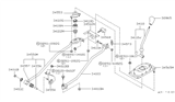 Diagram for 1994 Nissan Sentra Shift Knob - 32865-58Y00