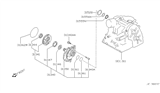 Diagram for 1992 Nissan Sentra Oil Pump - 31340-31X04