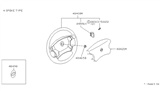 Diagram for 1994 Nissan Sentra Emblem - 48423-51Y05