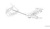 Diagram for 1992 Nissan Sentra Dash Panels - 67300-67Y38