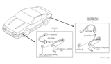 Diagram for Nissan Sentra Side Marker Light - 26180-65Y00