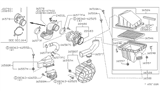 Diagram for 1991 Nissan Sentra Mass Air Flow Sensor - 22680-57Y00