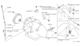 Diagram for 1993 Nissan Sentra Transmission Assembly - 31020-15X75