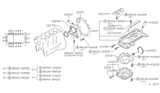 Diagram for 1998 Nissan Sentra Oil Pan - 11110-53J07