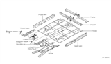 Diagram for 2005 Nissan Murano Floor Pan - 74312-CA030