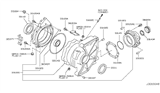 Diagram for Nissan Transfer Case - 33101-CA000