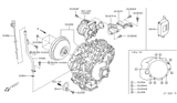 Diagram for 2007 Nissan Murano Dipstick - 31086-CA00A