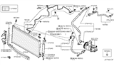 Diagram for Nissan Murano A/C Hose - 92490-CA000