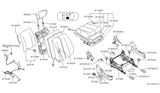 Diagram for 2004 Nissan Murano Seat Switch - 87012-C9923