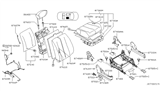 Diagram for 2004 Nissan Murano Seat Cushion - 87311-CA000