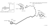 Diagram for 2005 Nissan Murano Hydraulic Hose - 46210-CA010