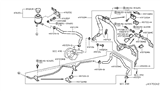 Diagram for 2007 Nissan Murano Power Steering Hose - 49725-CA010
