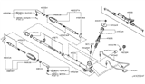 Diagram for Nissan Murano Drag Link - 48521-CB025