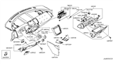 Diagram for 2003 Nissan Murano Air Bag - K851E-CA100