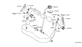 Diagram for 2004 Nissan Murano Seat Belt - 88843-CA002