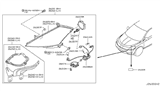 Diagram for 2007 Nissan Murano Headlight - 26010-CB80D