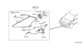 Diagram for 2004 Nissan Murano Headlight Cover - 26029-CA100