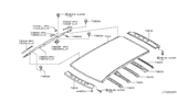 Diagram for 2007 Nissan Murano Body Mount Hole Plug - 74849-AG000