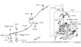 Diagram for Nissan Murano Shift Knob - 34910-CC20A